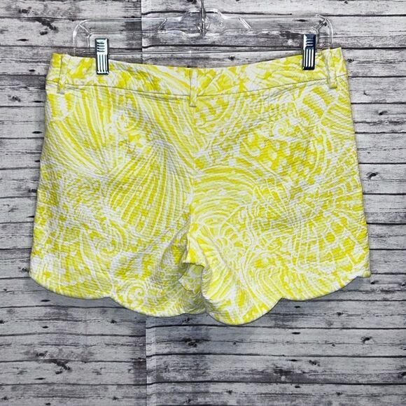 Lilly Pulitzer Palmita Stretch Shorts Sea Cups - Picture 4 of 11
